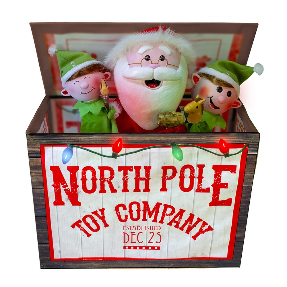 Animated Christmas Toy Box