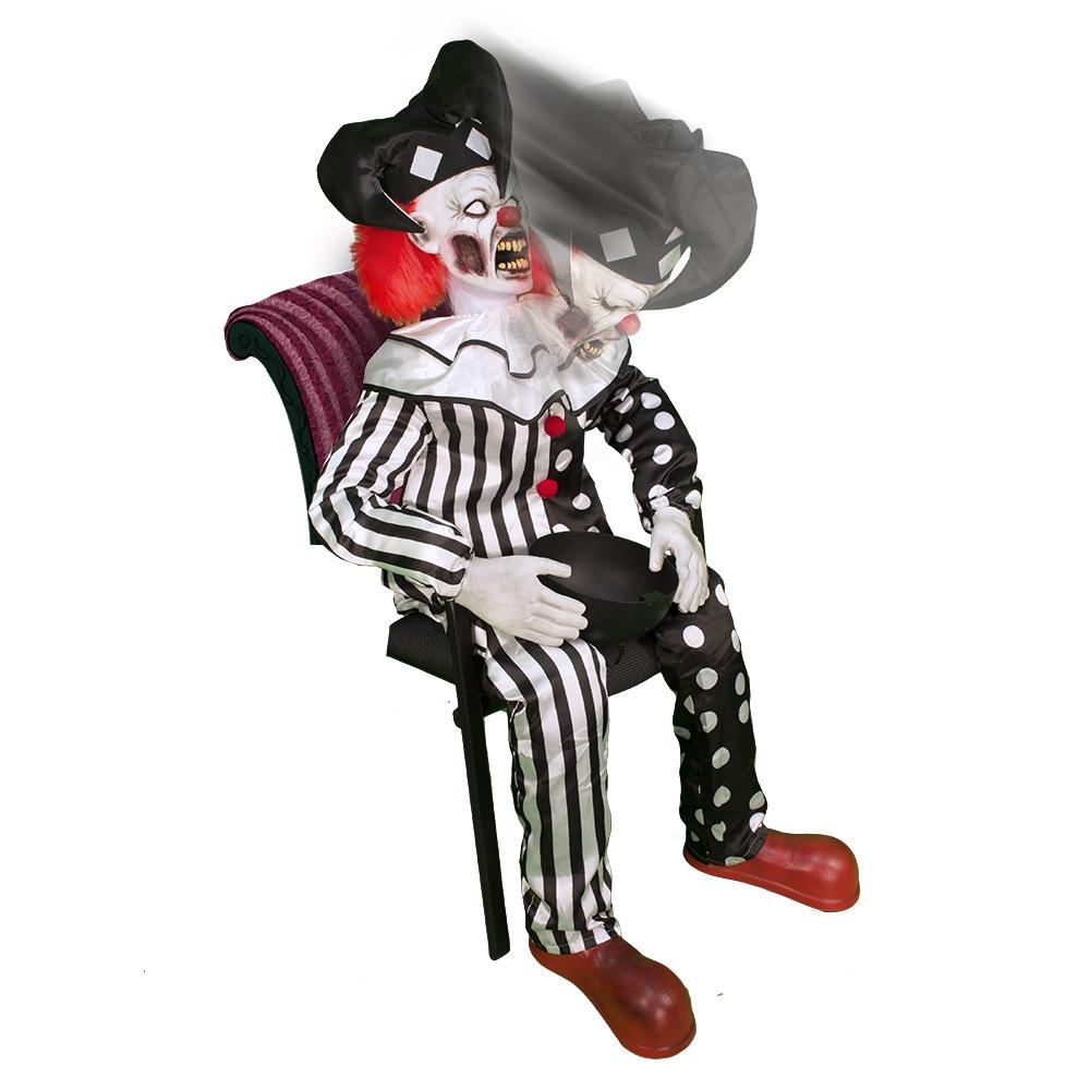 Sitting Scare Clown